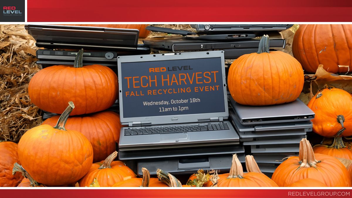 Red Level's Tech Harvest Fall Recycling Event