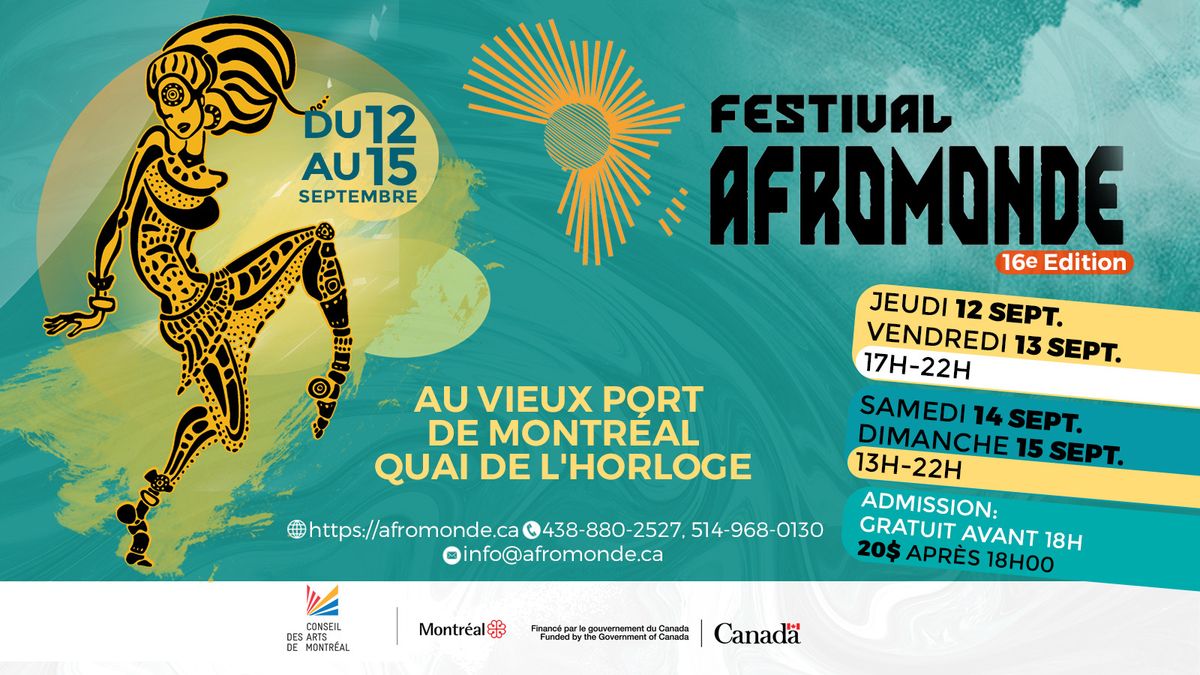 FESTIVAL AFROMONDE 16E EDITION