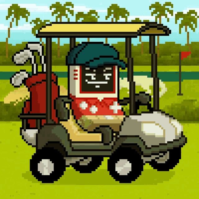 Kids Golf Cart Race!