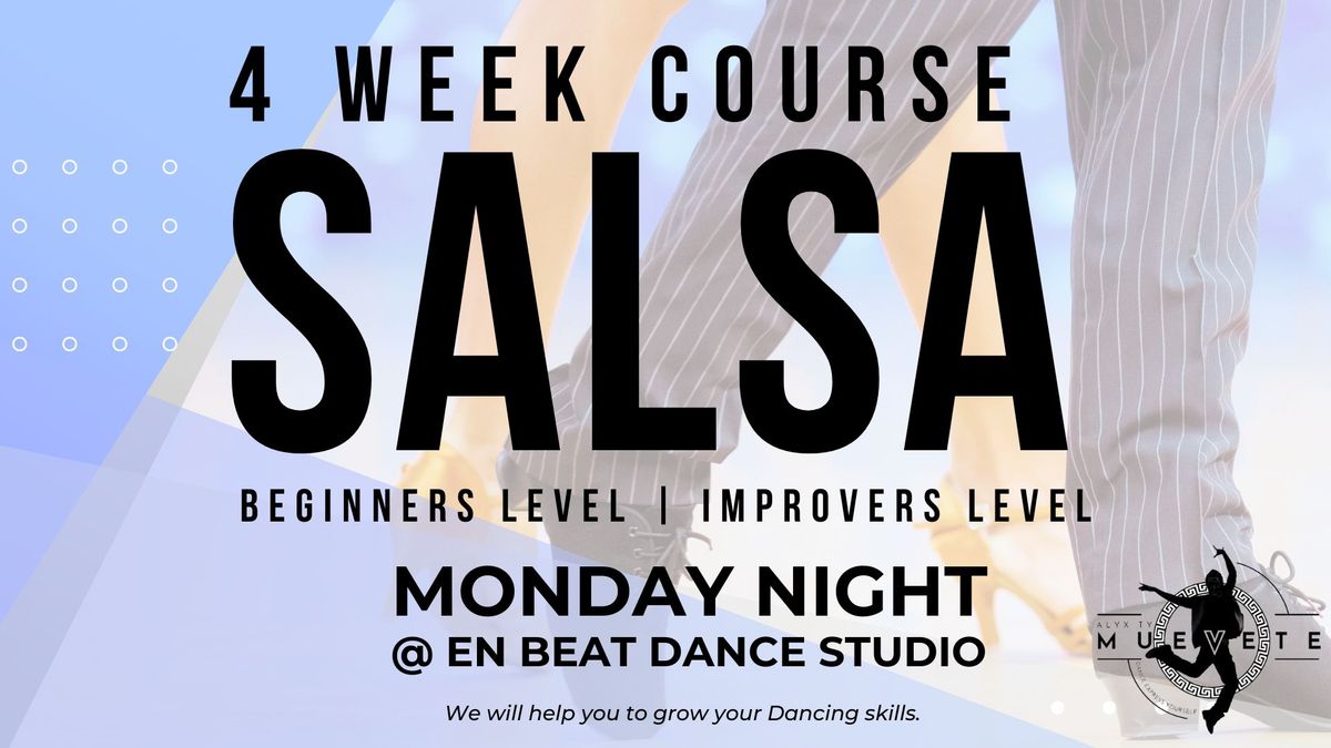 4WK Course SALSA Beginners Level | Improvers Level