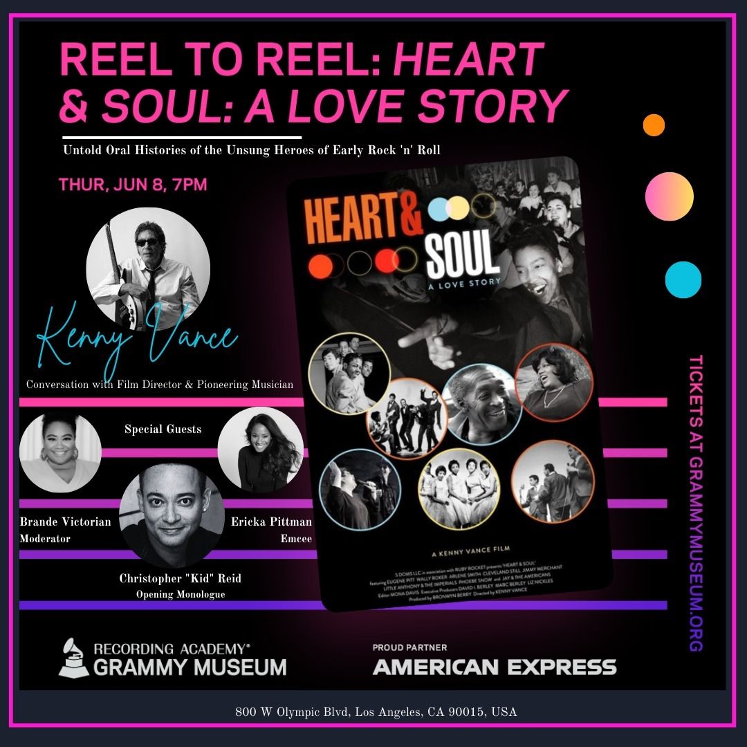 Kenny Vance plus Heart and Soul Film at Carteret Performing Arts and Events Center