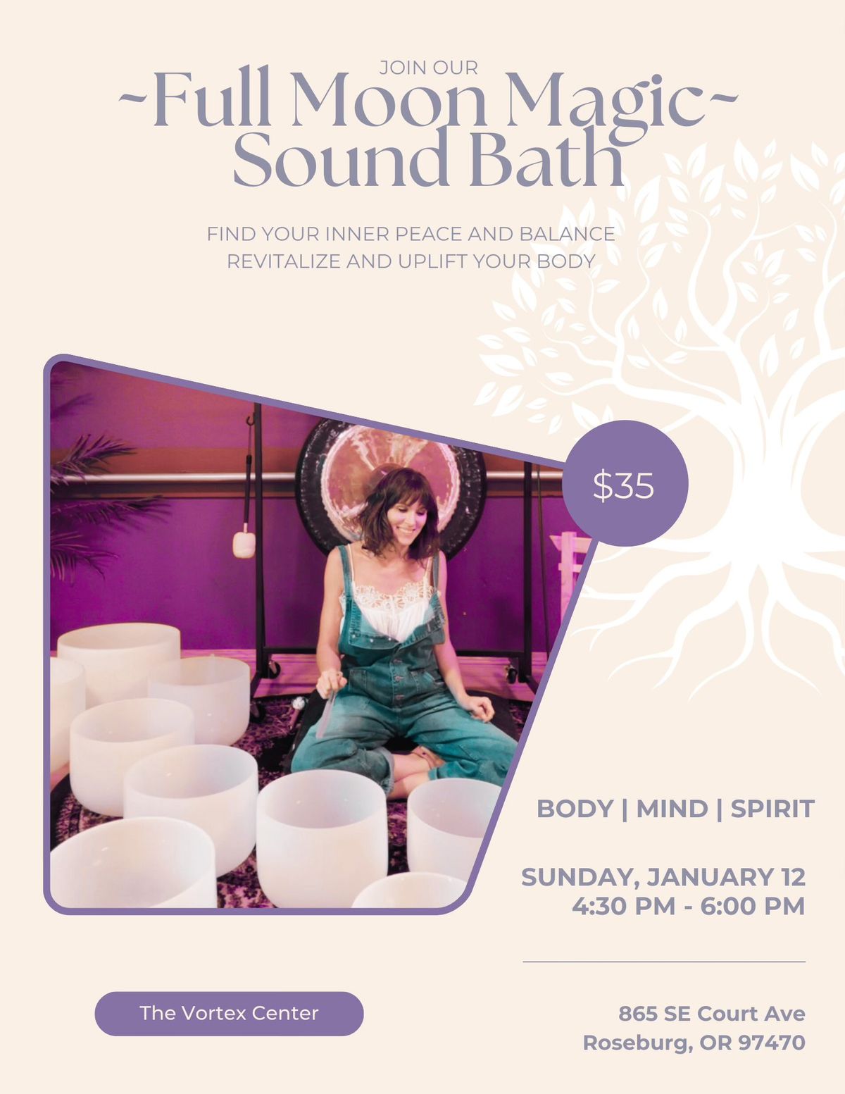 ~Full Moon Magic~ Sound Bath