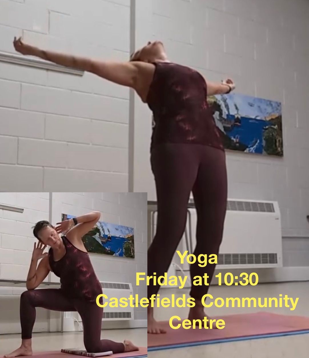 Yoga at Castlefields Community Centre 