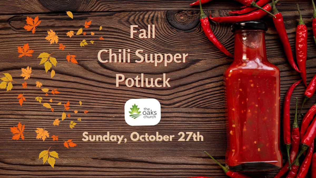 Fall Chili Supper Potluck