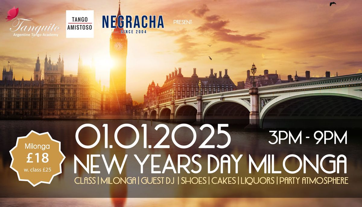 NEW YEARS DAY MILONGA: a beautiful first day of 2025!