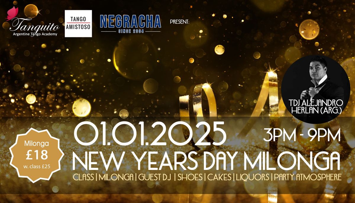 NEW YEARS DAY MILONGA: a beautiful first day of 2025!