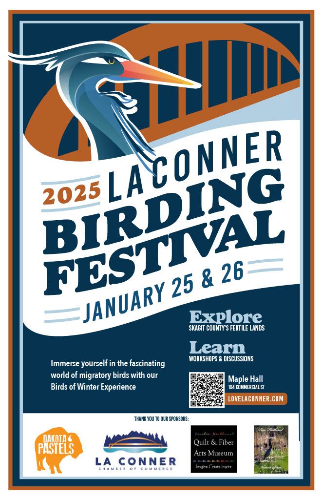 \ud83c\udf1f Join Us for the 2025 La Conner Birding Festival! \ud83d\udc26\u2728