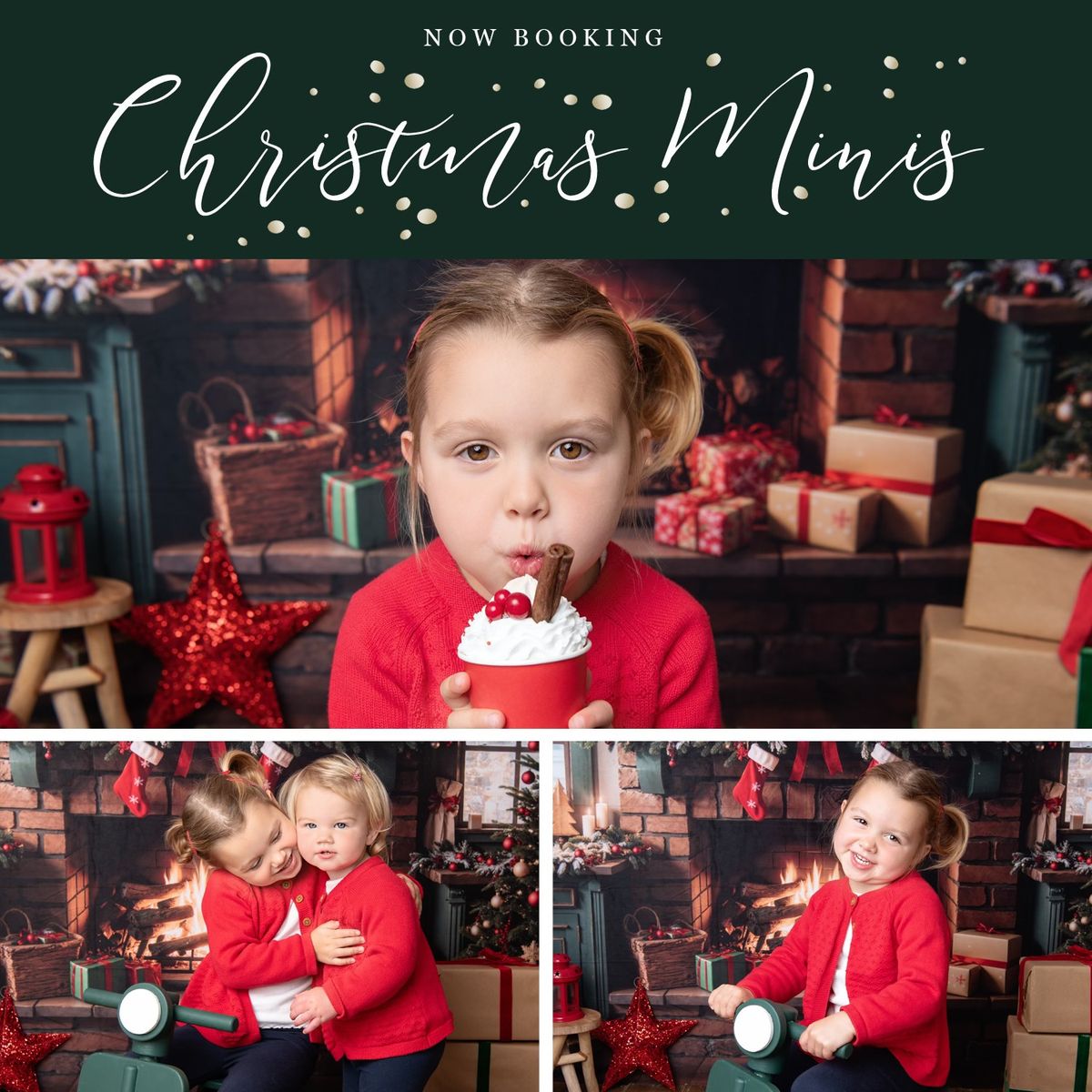 Christmas mini sessions with Little bird photography