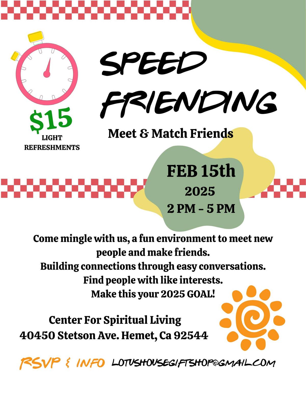 Speed Friending - Social Circles