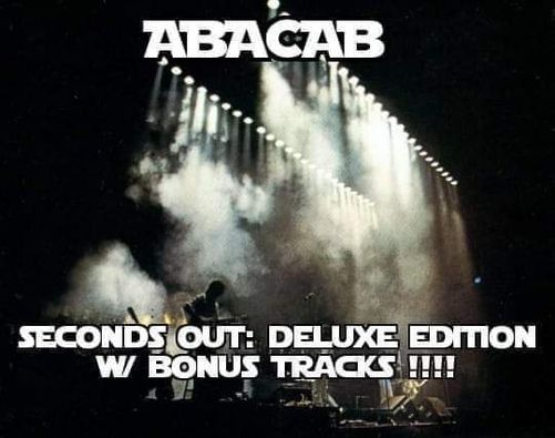 ABACAB The Music Of Genesis-Seconds Out plus Hits