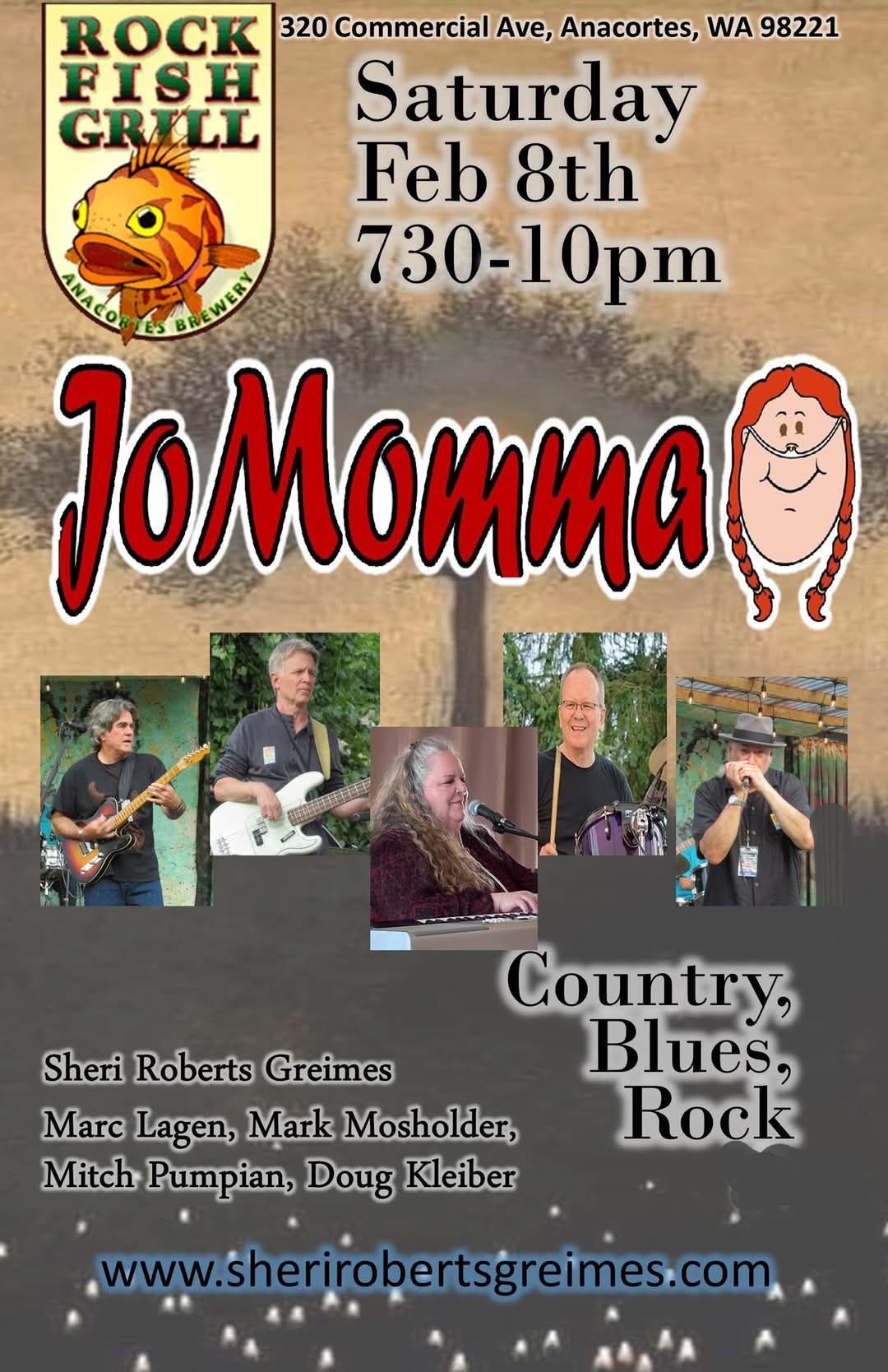 JoMomma Band Rocks the "ROCKFISH BAR & GRILL"