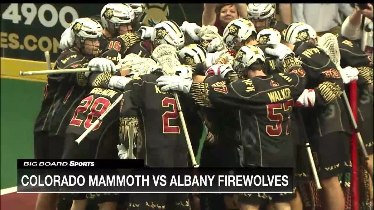 Albany FireWolves at Colorado Mammoth