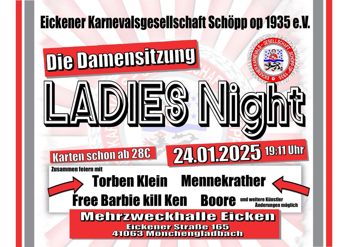 "Ladies Night" unserer kleinen Eickener