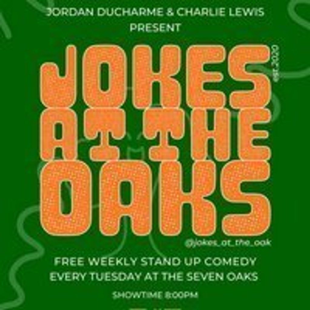 Jokes At The Oaks - Free Comedy Every Tuesday in Manchester