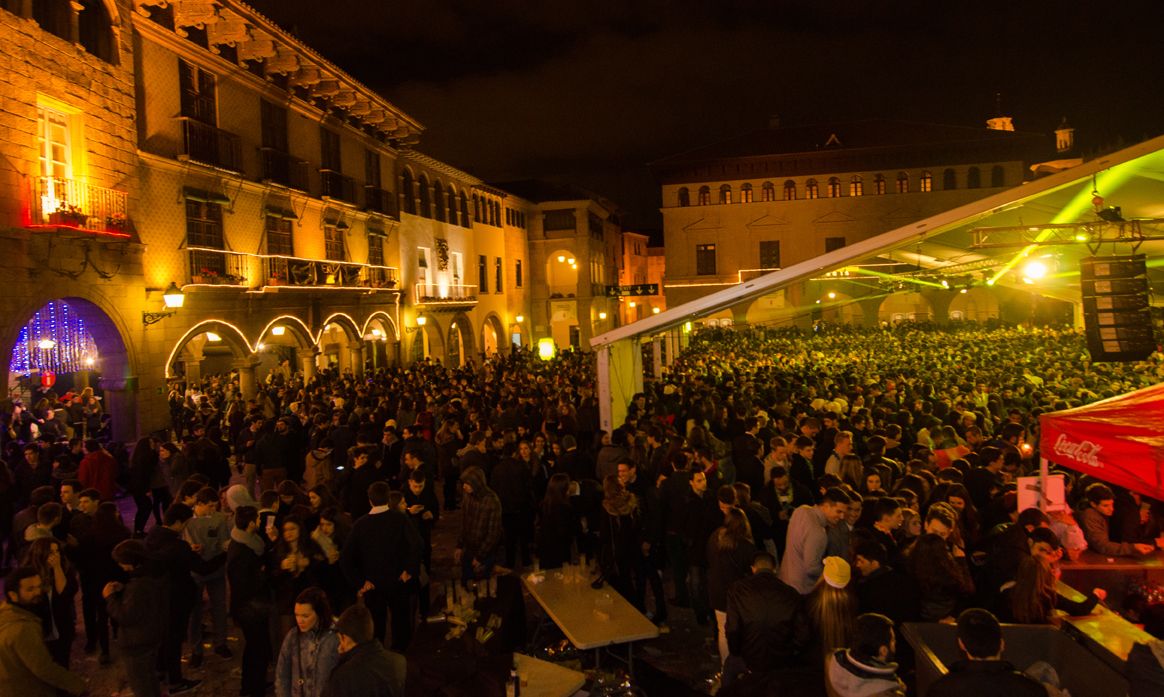 New Year's Eve at Poble Espanyol Barcelona