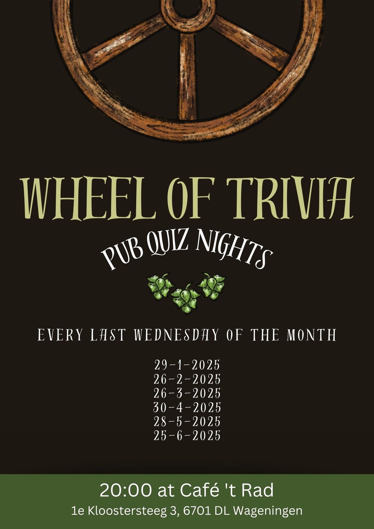 Wheel of Trivia - Pub Quiz Nights