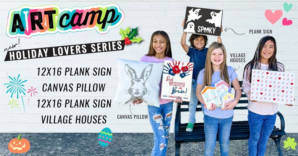 Summer ARt Camp - Holiday Lover's Series