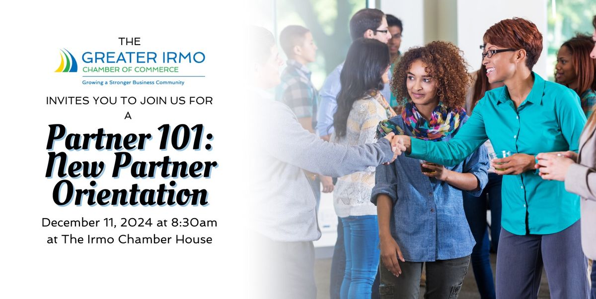 Partner 101-New Partner Orientation