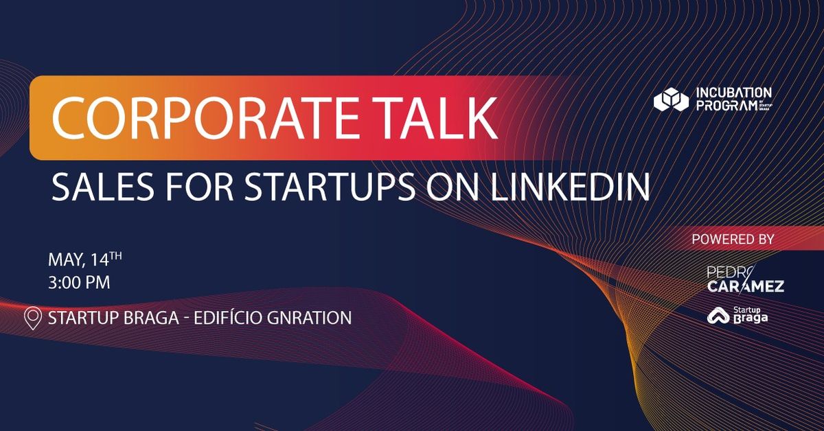 Corporate Talk - Sales for Startups on LinkedIn