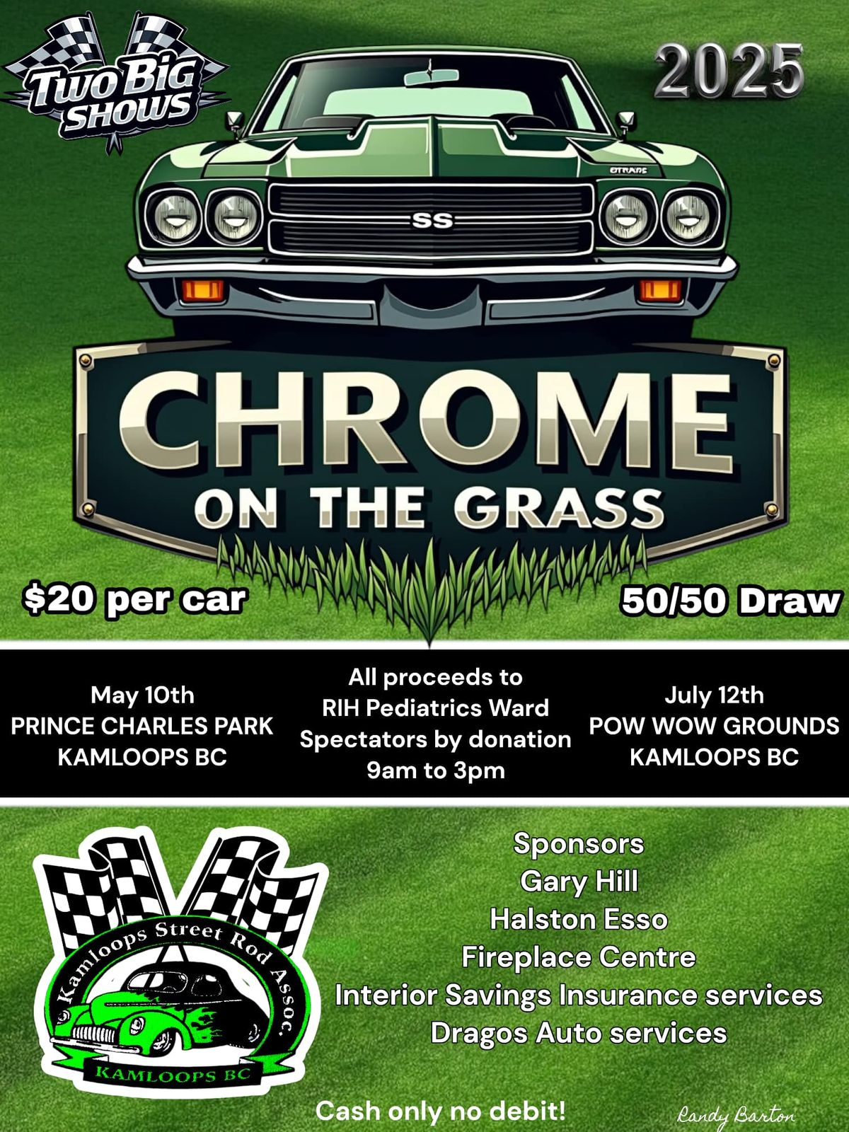 May 10th 2025 Chrome on the Grass - Prince Charles Park - Kamloops, BC