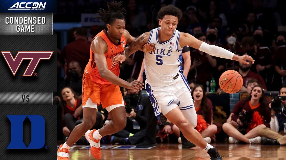 Virginia Tech Hokies at Duke Blue Devils Mens Basketball