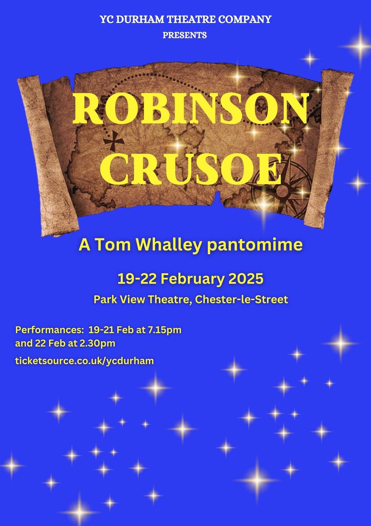 Robinson Crusoe - a Tom Whalley pantomime