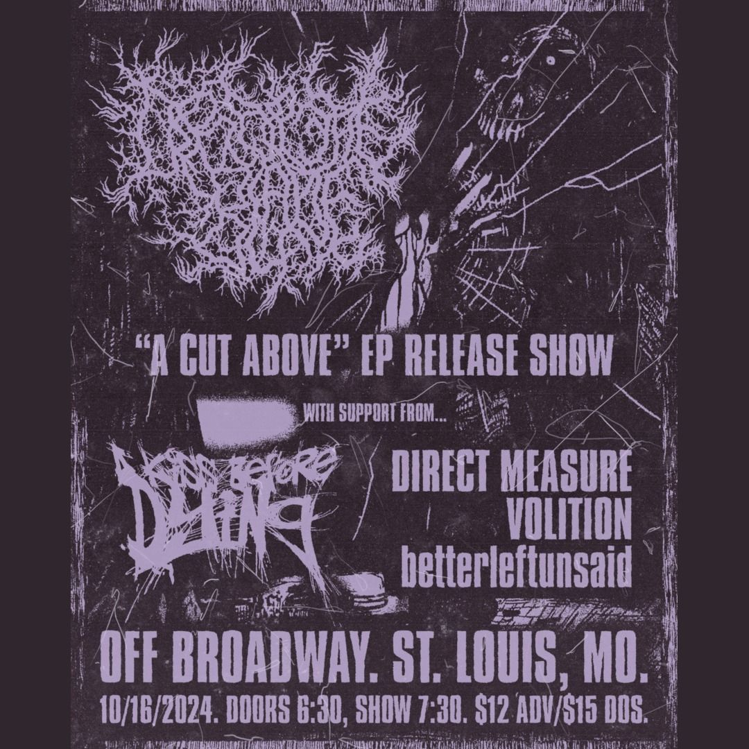 Drop The Blade "A Cut Above" EP Release Show