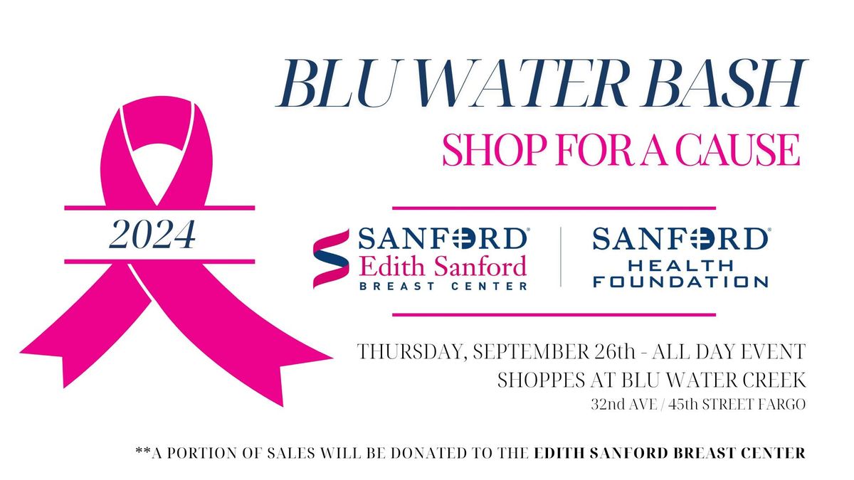 Blu Water Bash Shop For A Cause