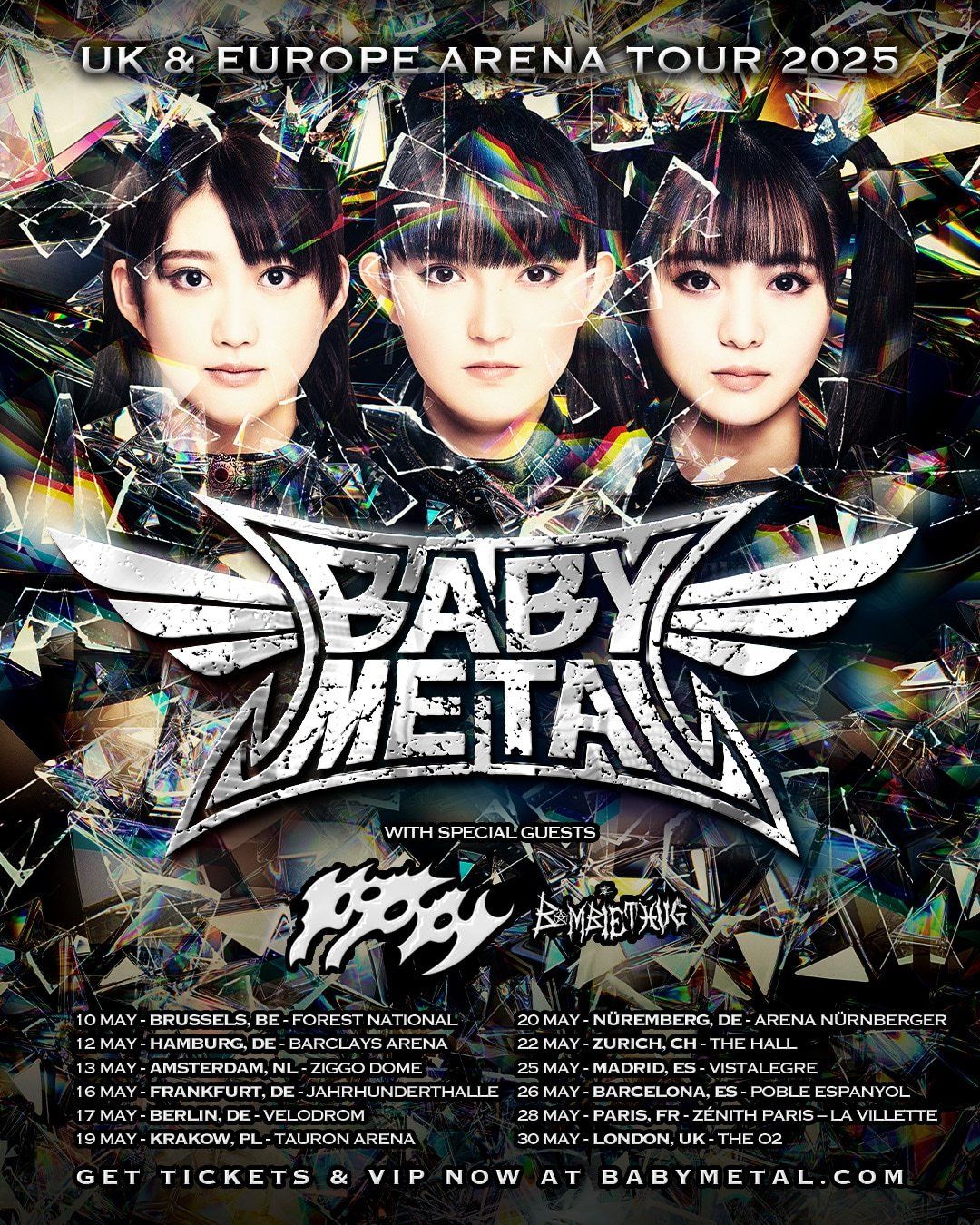 Babymetal at Barclays Arena - Hamburg