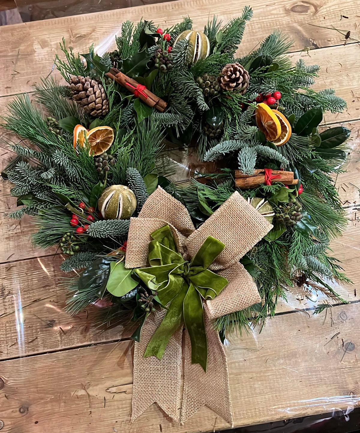 Traditional Christmas Wreath Workshop