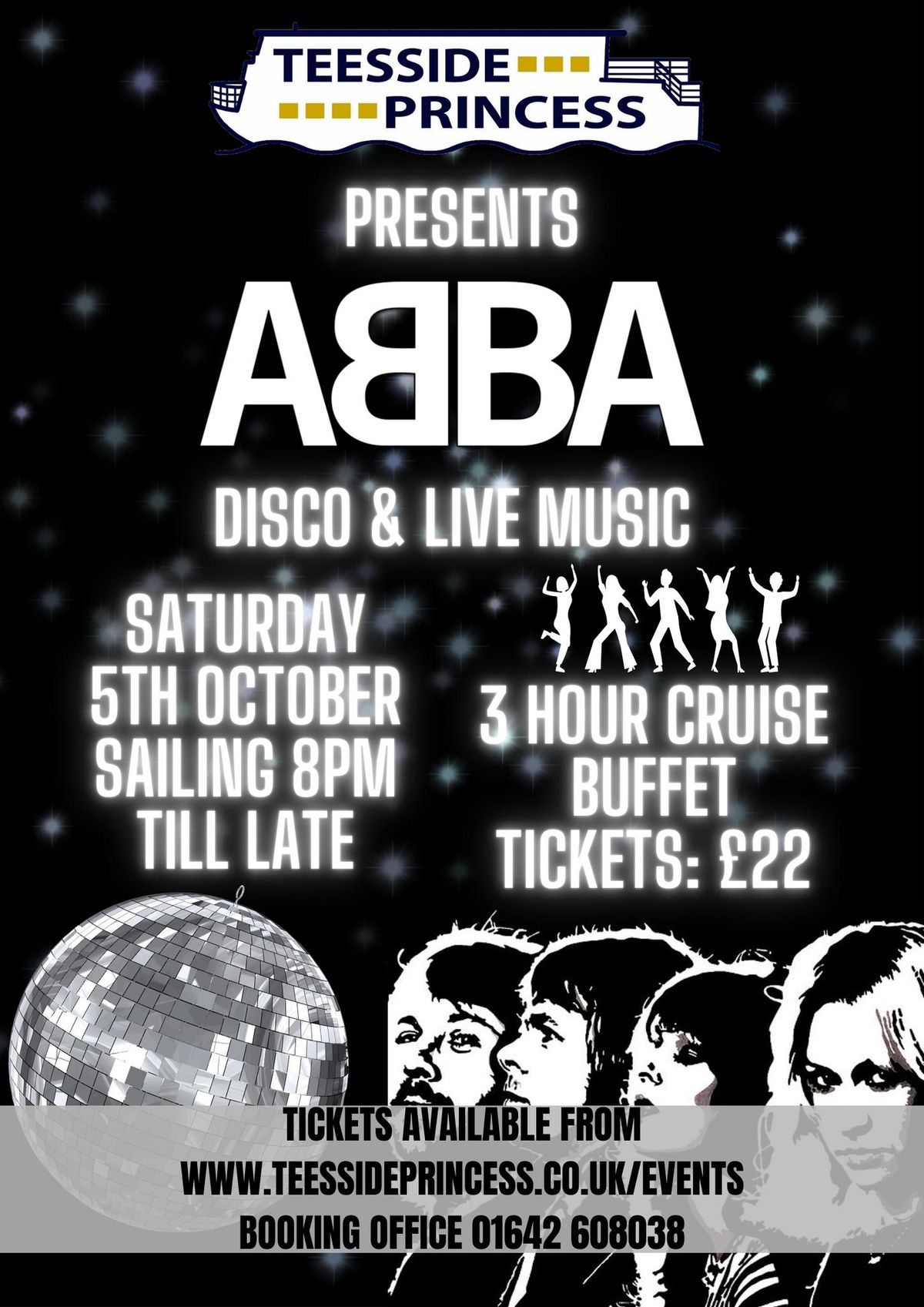 ABBA Cruise- disco and live music from 70s and 80s