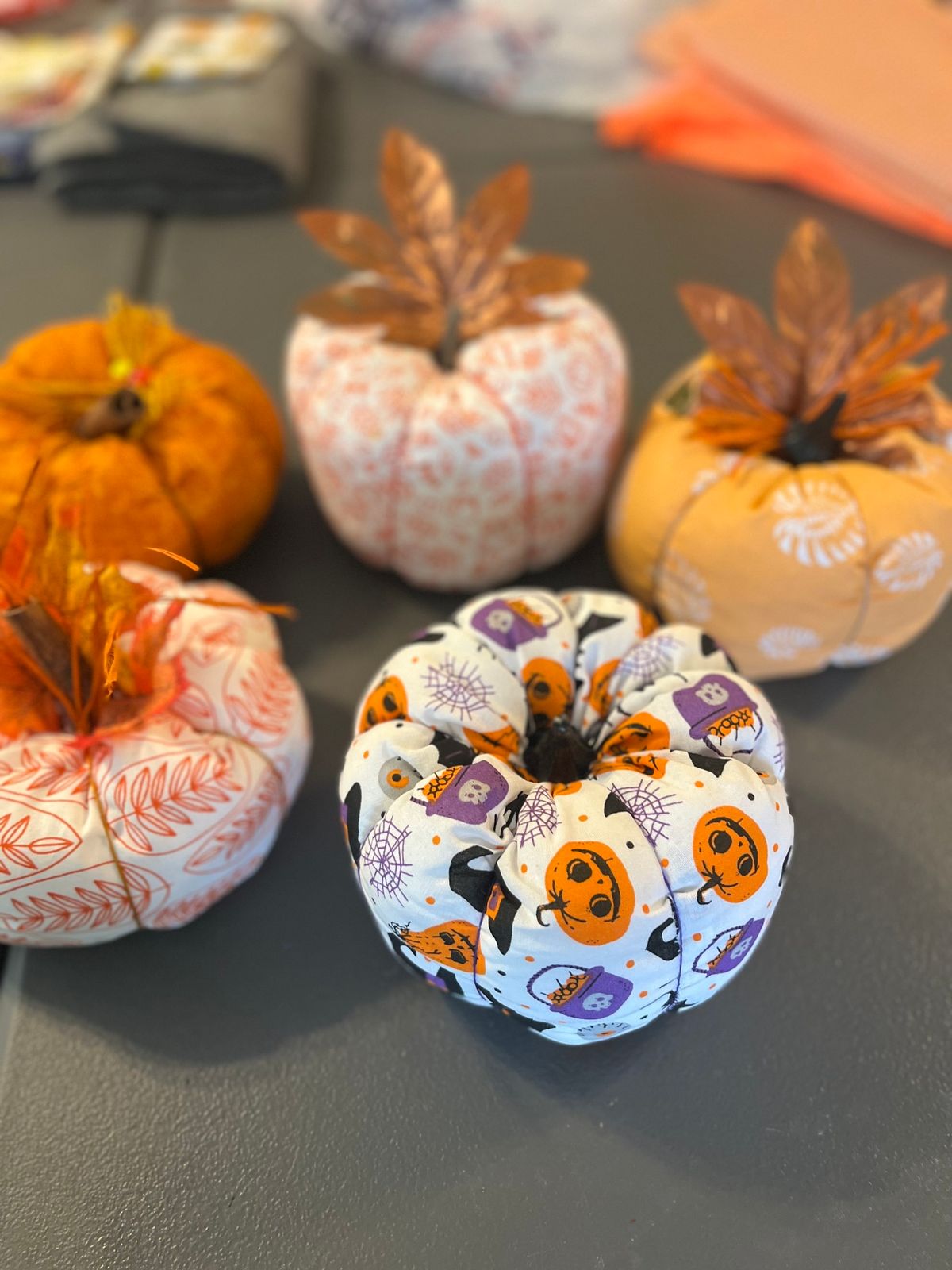 Fabric Pumpkin Workshop