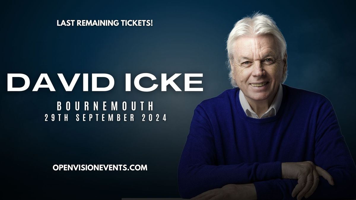 David Icke UK Tour 2024 - Bournemouth