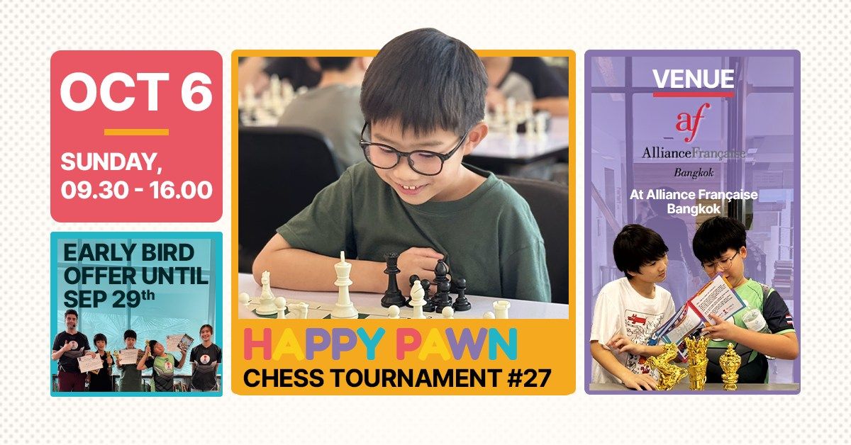 Happy Pawn 27th Chess Tournament