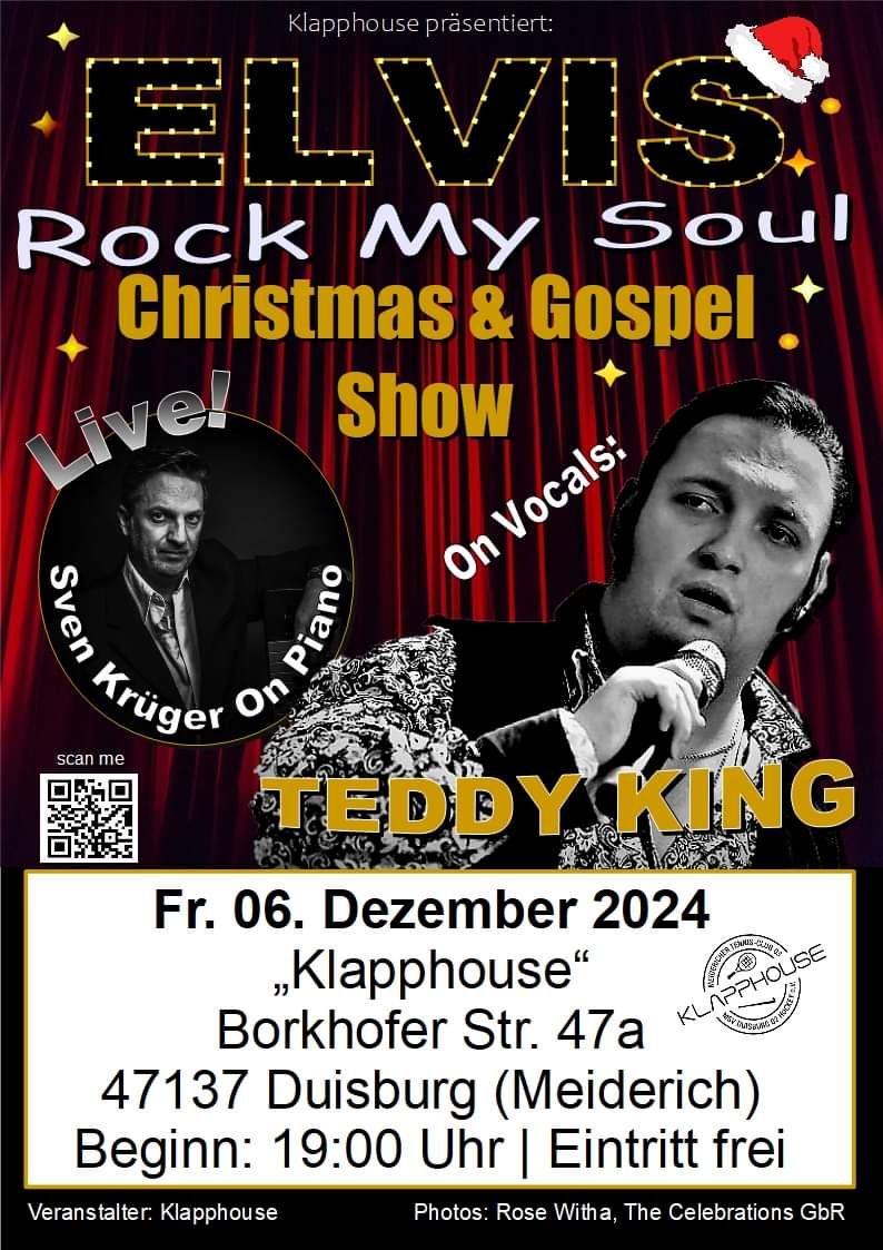 Rock My Soul - ELVIS CHRISTMAS AND GOSPEL SHOW  2024