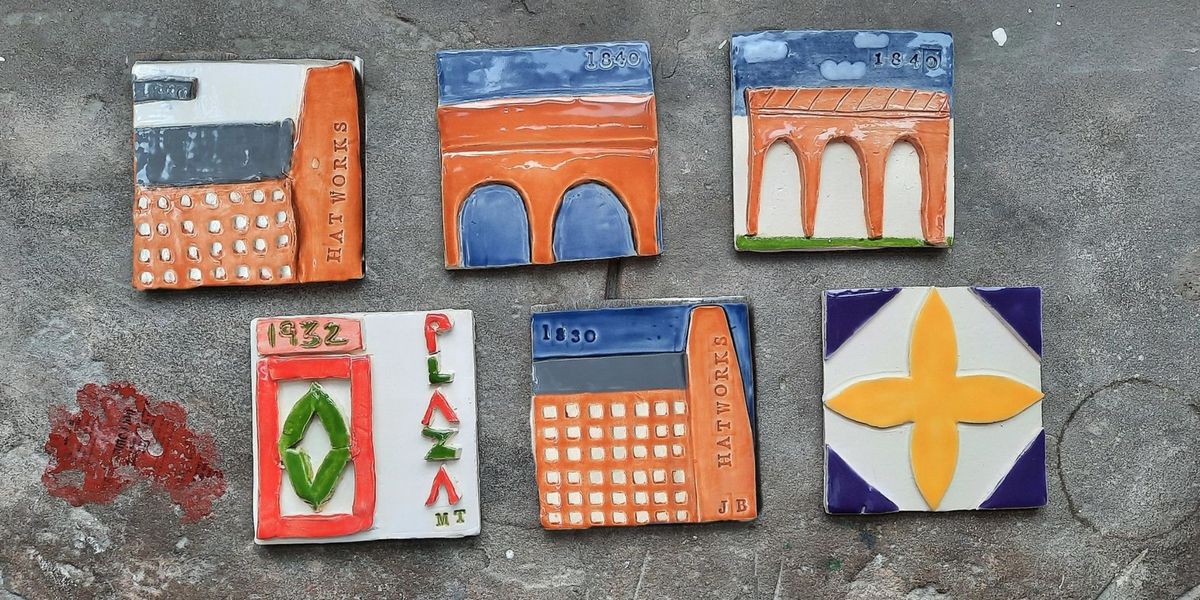 Saturday Ceramics: Stockport Tiles Workshop