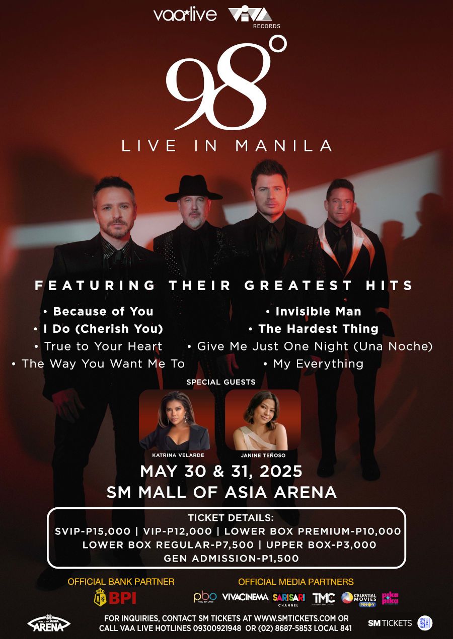 98 Degrees at Dos Lagos Amphitheater