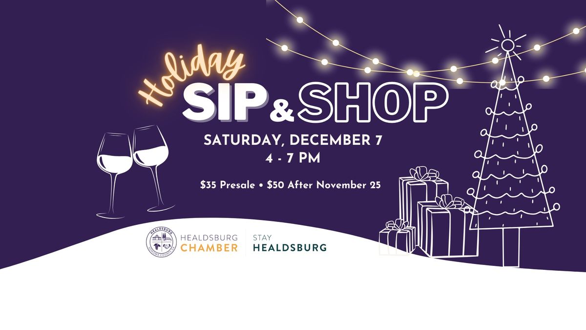 Holiday Sip & Shop 