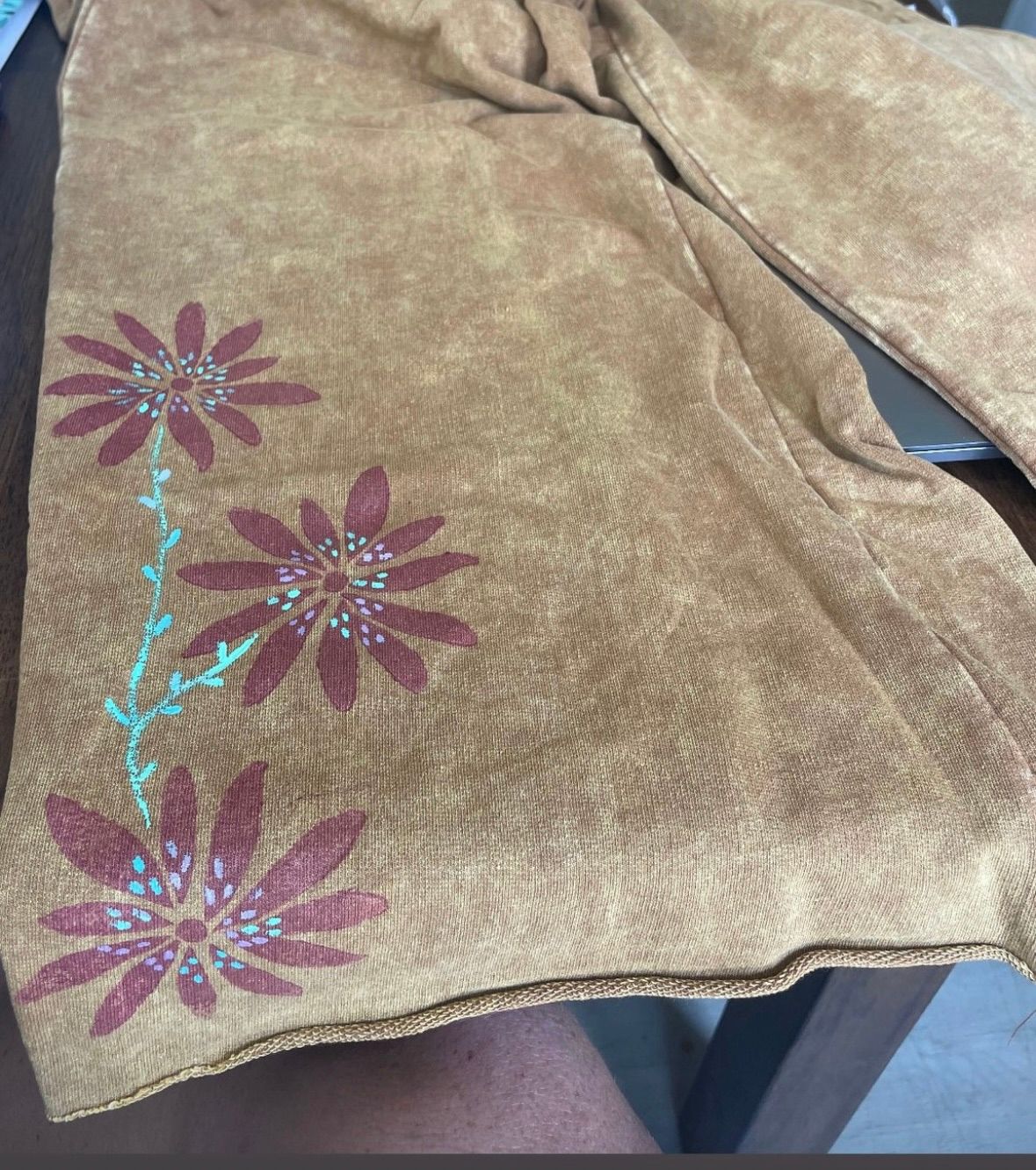 Customize your clothing with wood block printing! 