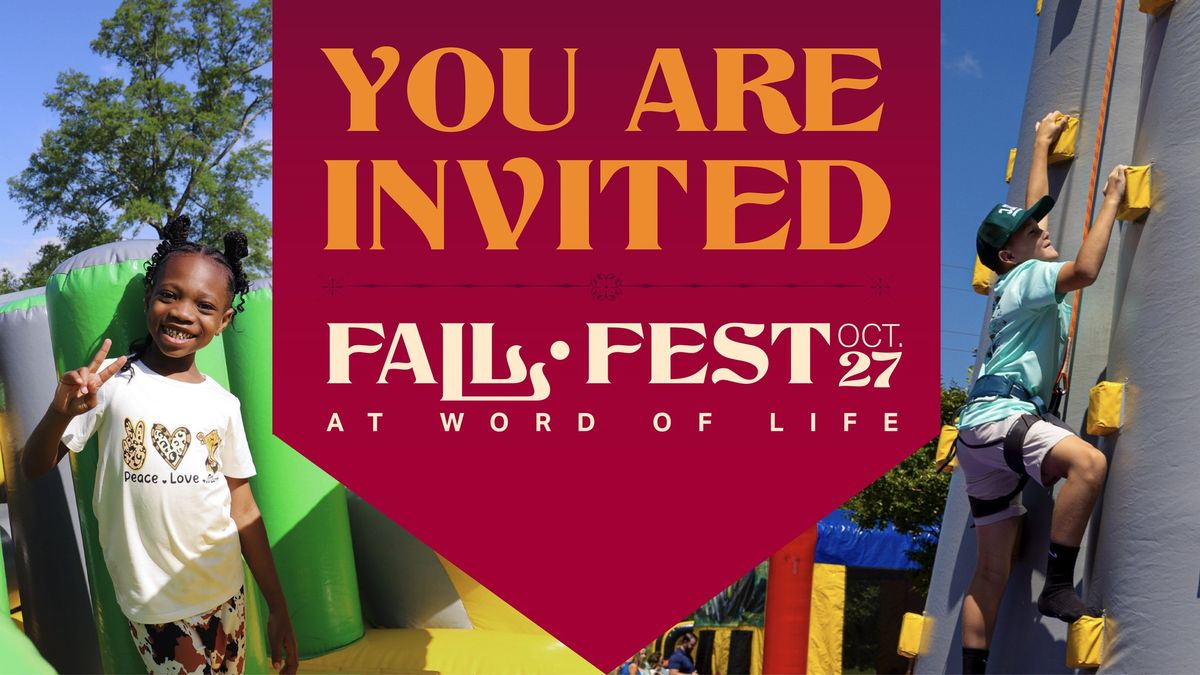 Fall Fest at Word of Life Church 