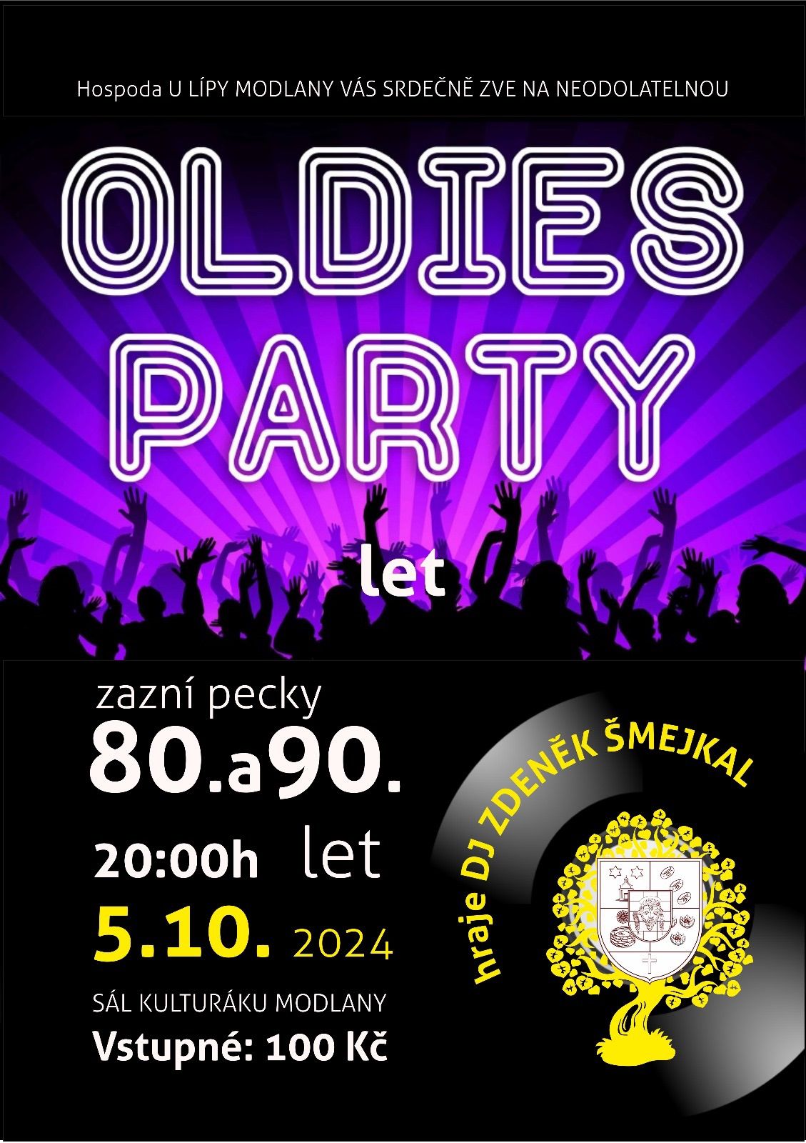 OLDIES PARTY 80. a 90. l\u00e9ta