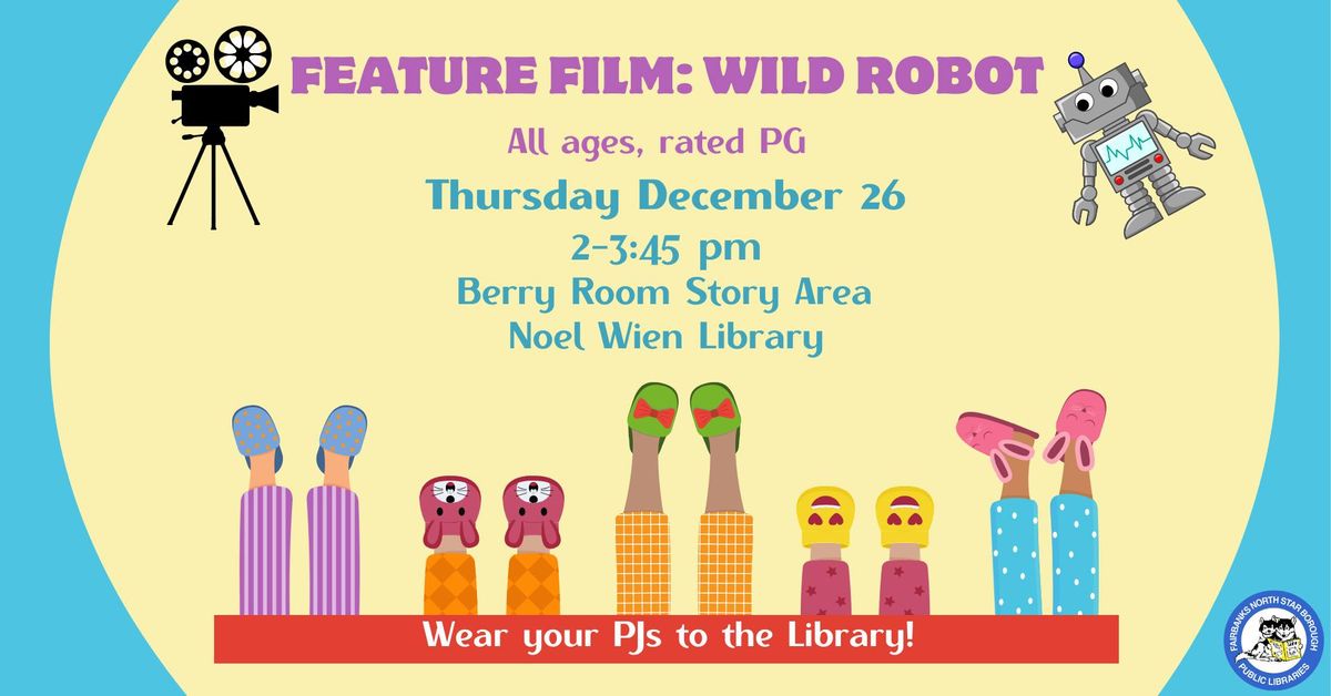 Movie Day - Wear Your PJs to the Library