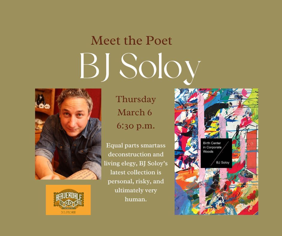 Meet the Poet - BJ Soloy