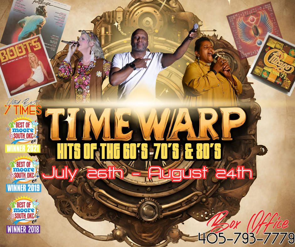 The Yellow Rose Dinner Theater Presents  " Time Warp: Top Music of the 60's , 70's  & 80's "