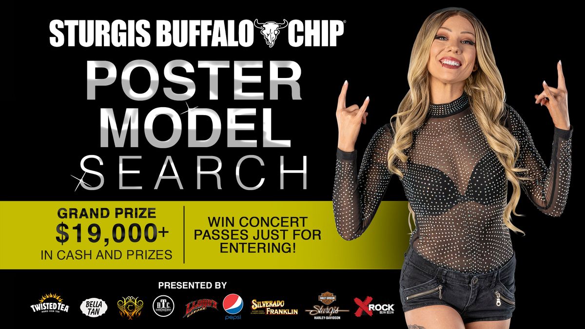 Kick Off Party for the 2025 Buffalo Chip Poster Model Search