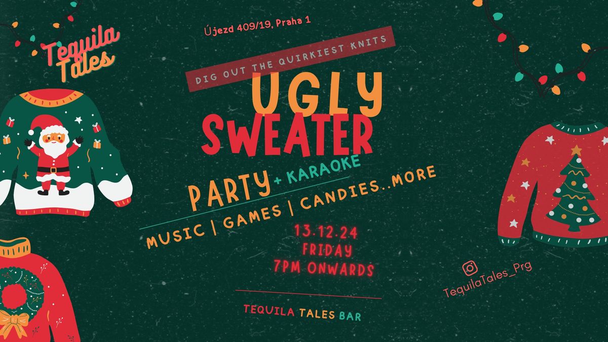 Ugly Sweater Party + Karaoke Night