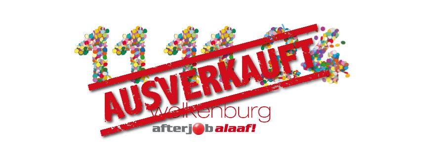 Wolkenburg Alaaf! Die Karnevalsparty am Elften im Elften