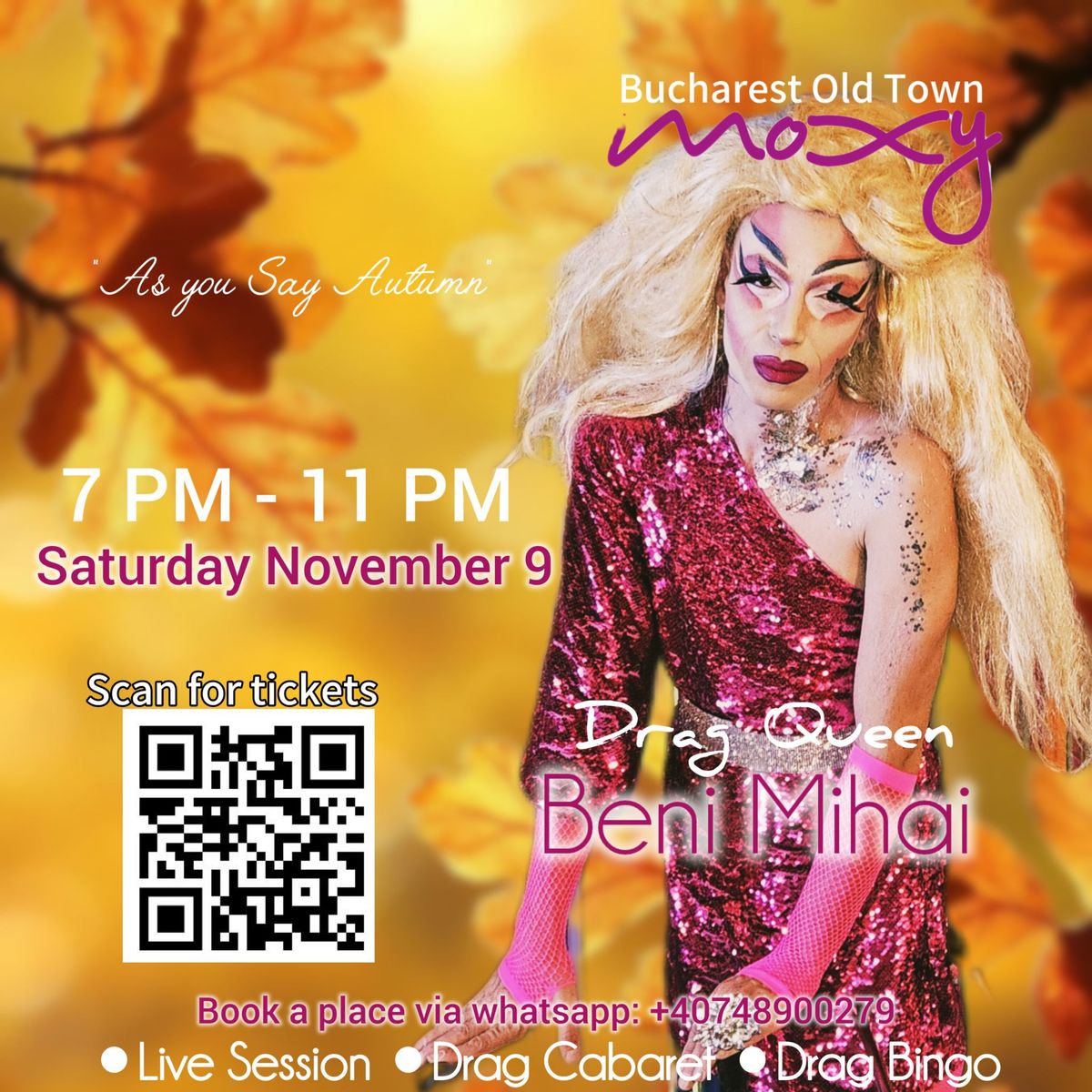 Moxy Drag Cabaret & More Live