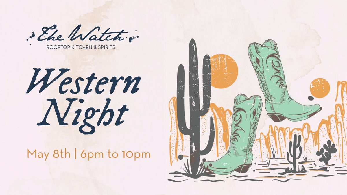 Western Night at The Watch Rooftop