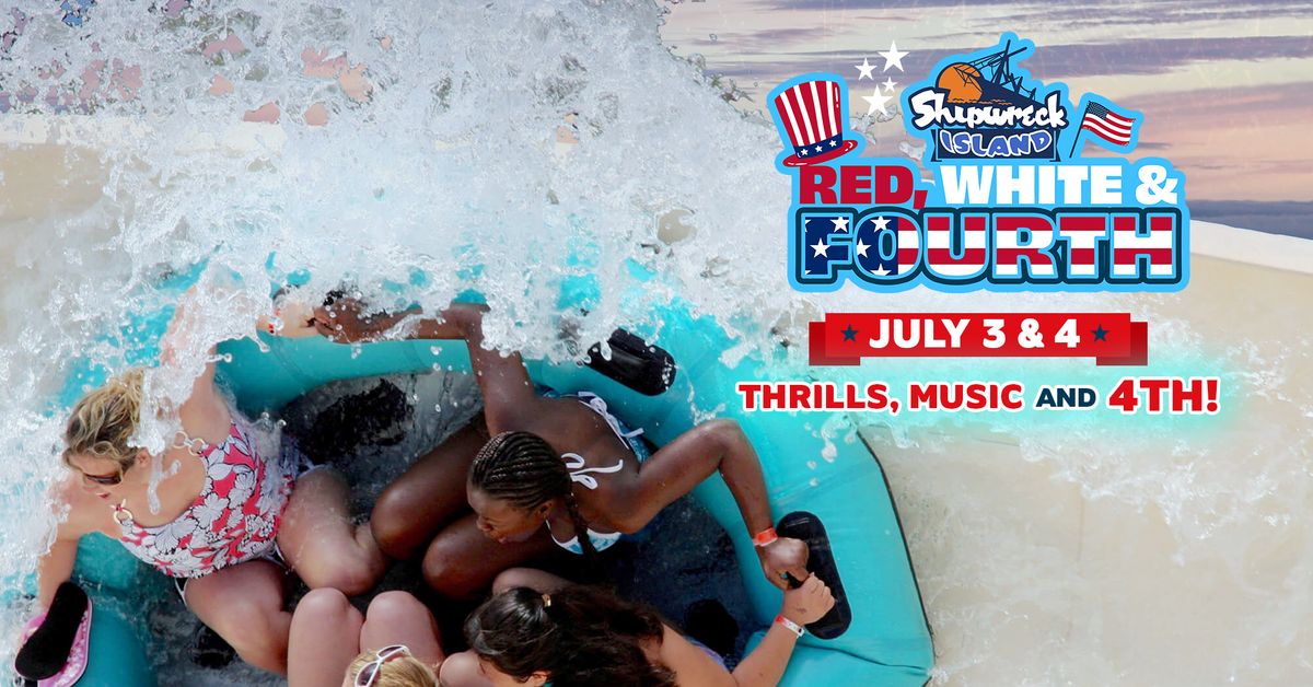 Red, White, and Fourth at Shipwreck Island Waterpark